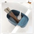 thumbnail image 3 of KAIYANG piezas de cubo de basura para fregadero y verduras de cocina, escurridor, esponja de jabón (azul), 3 of 5