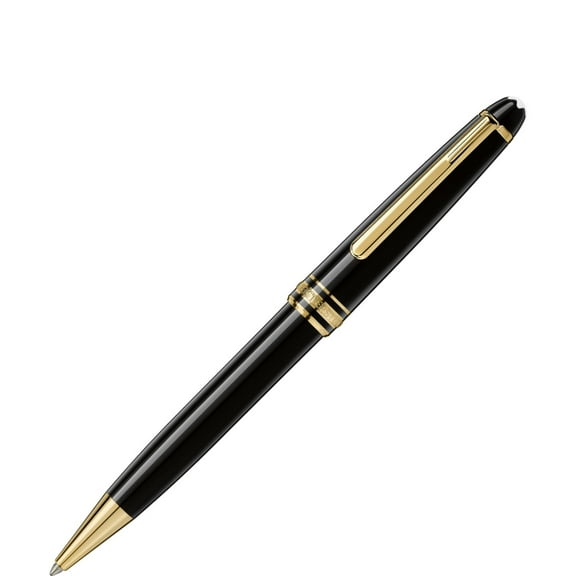 Brand New Montblanc Meisterstueck Classique Black Resin Ballpoint Pen 10883