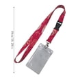 thumbnail image 3 of Apmemiss Clearance Polyester Lanyard with Printing for Employee ID Cards Polyester Woven Strap Card, 3 of 6