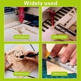 thumbnail image 2 of Basswood Sheets 12 Pack,12x12x1/8Inch Plywood Sheets,3mm Basswood for Laser Cutting,Laser Engraving, 2 of 5
