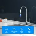thumbnail image 3 of 1 Pack 3 Color Temperature Sensitive Gradient LED Water Faucet Light Water Stream Color Changing Faucet Spout Sink Tap Faucet for Kitchen and Bathroom, 3 of 9