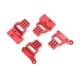 thumbnail image 2 of RC Car Shock Mount Aleación de Aluminio RC Shock Towers Mount para Traxxas 1/18 RC Crawler Car Upgrades Parts Rojo, 2 of 12