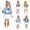 E20 Sky Blue, variant on Likimi Infant Kids Girls 4 Piece Set Short Sleeve Lapel Cartoon Print Button Down Shirts With Skirts Socks 4Pcs Performance For Stage Shows Fashion Comfort Outfit Set Blue Size 4-5 Years