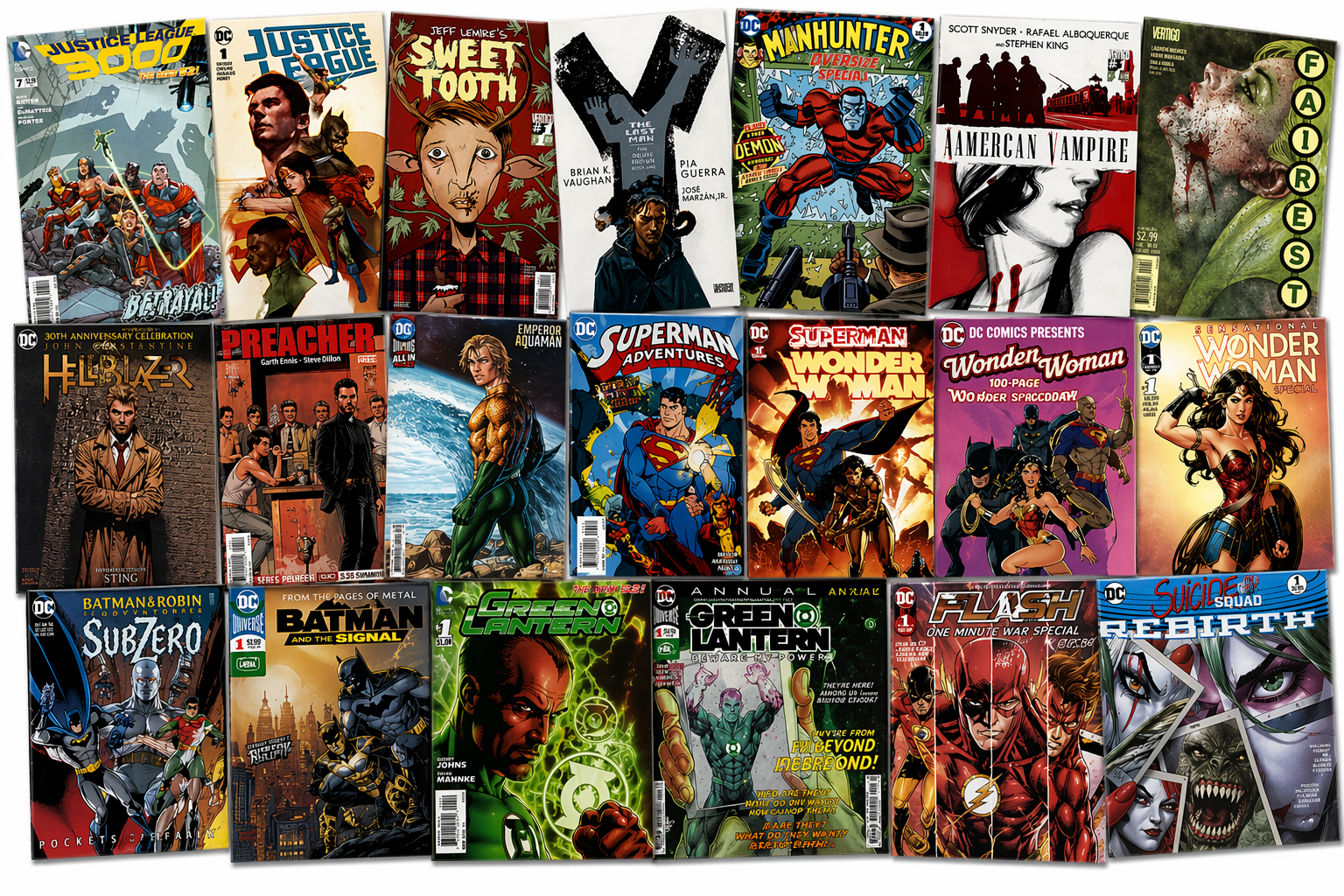 20 Issue DC Comics Book Gift Set – Collector's Bundle Featuring Batman ...