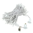 thumbnail image 4 of Novelty Lights 100 Light Warm White LED Christmas/Wedding Mini Light Set (White Wire, 50 Feet), 4 of 10