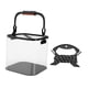 thumbnail image 5 of Cubo de pesca plegable, contenedor de agua, equipo multifunción, ergonómico, para adultos. Negro de 20 cm, 5 of 9