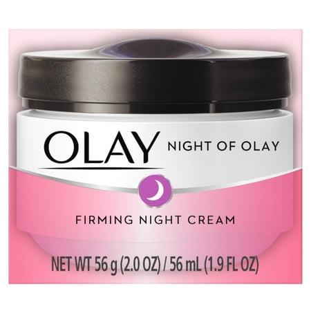 Night of Olay Firming Night Cream Face Moisturizer, 1.9 oz