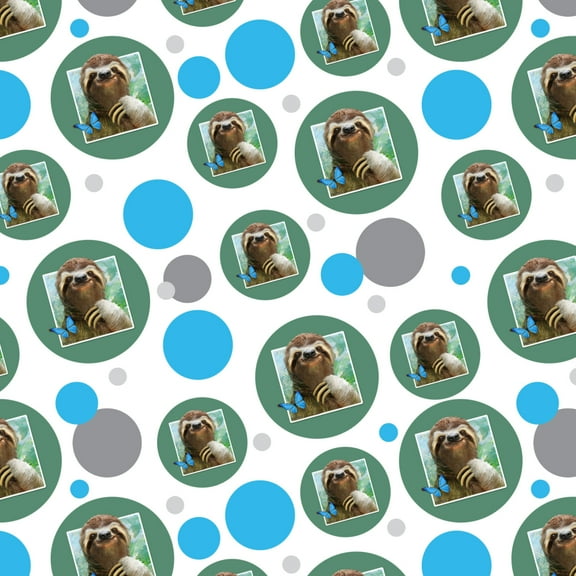 Sloth Selfie Picture Premium Gift Wrap Wrapping Paper Roll