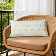 thumbnail image 4 of Ohufall Double Sided Patterns Bow Rectangular Decorative Throw Pillow Cover Detachable For Living Room Sofa, 4 of 6