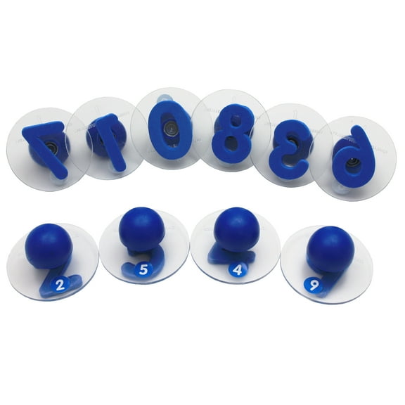 CE-6732 - Giant Stampers, Numbers 0-9, Set of 10 by Center Enterprises Inc.