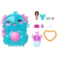 thumbnail image 2 of Polly Pocket Axolotl Adventure Compact Playset with 1 Micro Doll and Pet, Travel Toy with Themed Accessories, 2 of 6