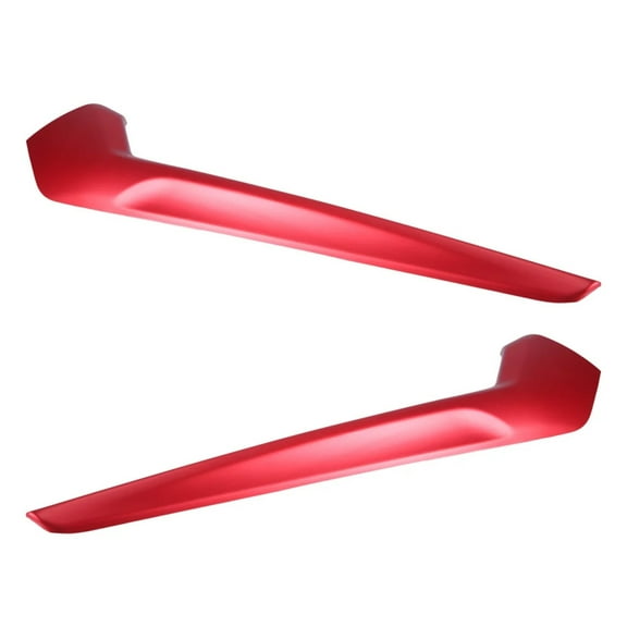 2PCS Side Gear Shift Decorative Strip Cover Trim Decor for Honda Civic 11Th 2022 2023 Red Interior Accessories