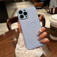 thumbnail image 3 of Funda de cuero con letras y nombres personalizados para iPhone 12, 13, 11, 14, 15, 16 Pro Max, XS Max, XR, 7, 8 Plus, funda personalizada a prueba de golpes, 3 of 5