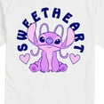 thumbnail image 3 of Lilo & Stitch - Angel Sweetheart Valentine's Day - Men's Short Sleeve Graphic T-Shirt, 3 of 5