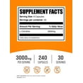 thumbnail image 5 of BulkSupplements L-Citrulline Capsules - Amino Acid Supplement, Nitric Oxide Support - 8 Capsules per Serving (3000mg), 240 Count, 5 of 5
