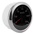 thumbnail image 4 of Gps Gauge, Gps Speedometer Waterproof Short Start Up Time Mirror Tempered Glass With Backlight For Boat Yacht Outboard For Car Motorcycle Engineering Machine White Dial,Black Dial, 4 of 8