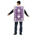 thumbnail image 3 of 2 King And Queen Of Hearts Adult Costumes Couples Halloween One Size Skull Cards, 3 of 3