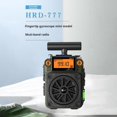 thumbnail image 4 of AM Shortwave Radio with Bluetooth and NOAA Alert,Small Rechargeable Radios,Portable Mini Radio with APP Control,Bass,SOS Alarm,Preset,T-Type Antenna,Emergency w/ 9.9 Ft Wire Antenna for Camping, 4 of 8