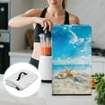 thumbnail image 5 of ZIATUBLES Starfish Shell Beach Print Juicer Dust Cover Heavy-Duty Sewing Appliance Protective Case Washable Kitchen Countertop Decor Accessories Fits Blender and Juicer, 8 "W x 8 "D x 17 "H, 5 of 7