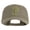 Khaki, variant on Greek Alphabet RHO Patched Unstructured Cotton Twill Washed Cap - Khaki OSFM