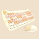 thumbnail image 2 of 4G Gaming Keyboard Mouse Set 84-Key Laptop para Windows 7 Windows 8 Beige perfke Mini teclado silencioso, 2 of 7
