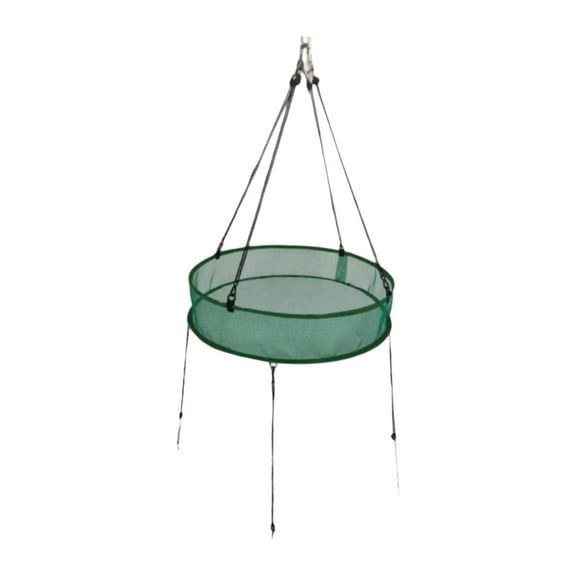 Vsenkes Bird Seeds Shell Catcher Tray Practical Seed Hoop for Backyard Gardener Home Green