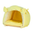 thumbnail image 5 of Stgfyxgs Bird Cage Nest Birds Hut Hideaway Cage Accessories Tent Bed Soft Bird House Parrot Hanging Nest for Parakeets Macaw Cockatoos Yellow, 5 of 9