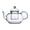 33.8oz Teapot, variant on 33.8oz Glteapot With Removable Infuser Stovetop Safe Tea Kettle Blooming & Loose Leaf Pot