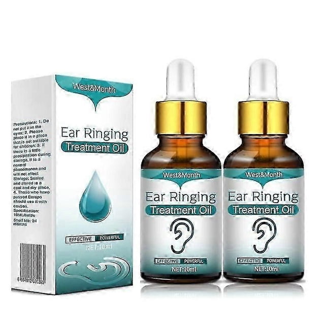 Gotas para el oído para el tinnitus, 20 ml, aceite para aliviar el zumbido en los oídos, tratamiento para la infección del oído