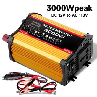 110 Volt Plug Power Inverter for Car Cigarette Lighter Socket