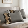 thumbnail image 4 of Weloille Light Pillowcase 2 Pieces, Soft Breathable Pillow Cover Set, Wrinkle Fade Resistant Envelope Closure Pillow Protector, Suitable for Bedroom Bedding Sofa Couch and Home Decoration, 4 of 6