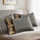 thumbnail image 4 of Luxury Embroidered Pillowcases Set of 2, Elegant Lace Trim Pillow Covers, Soft Brushed Hotel Quality Bedding, Skidproof Decorative Pillow Shams for Home Decor, Reactive Dye Washable Pillow Case, 4 of 7
