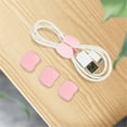 thumbnail image 7 of Travel Cable Organizer Clips, Charging Cord Management Holder Multi Pack Storage Clips Secure Holder for Data Wires Travel Desk Home Tidy, 7 of 7