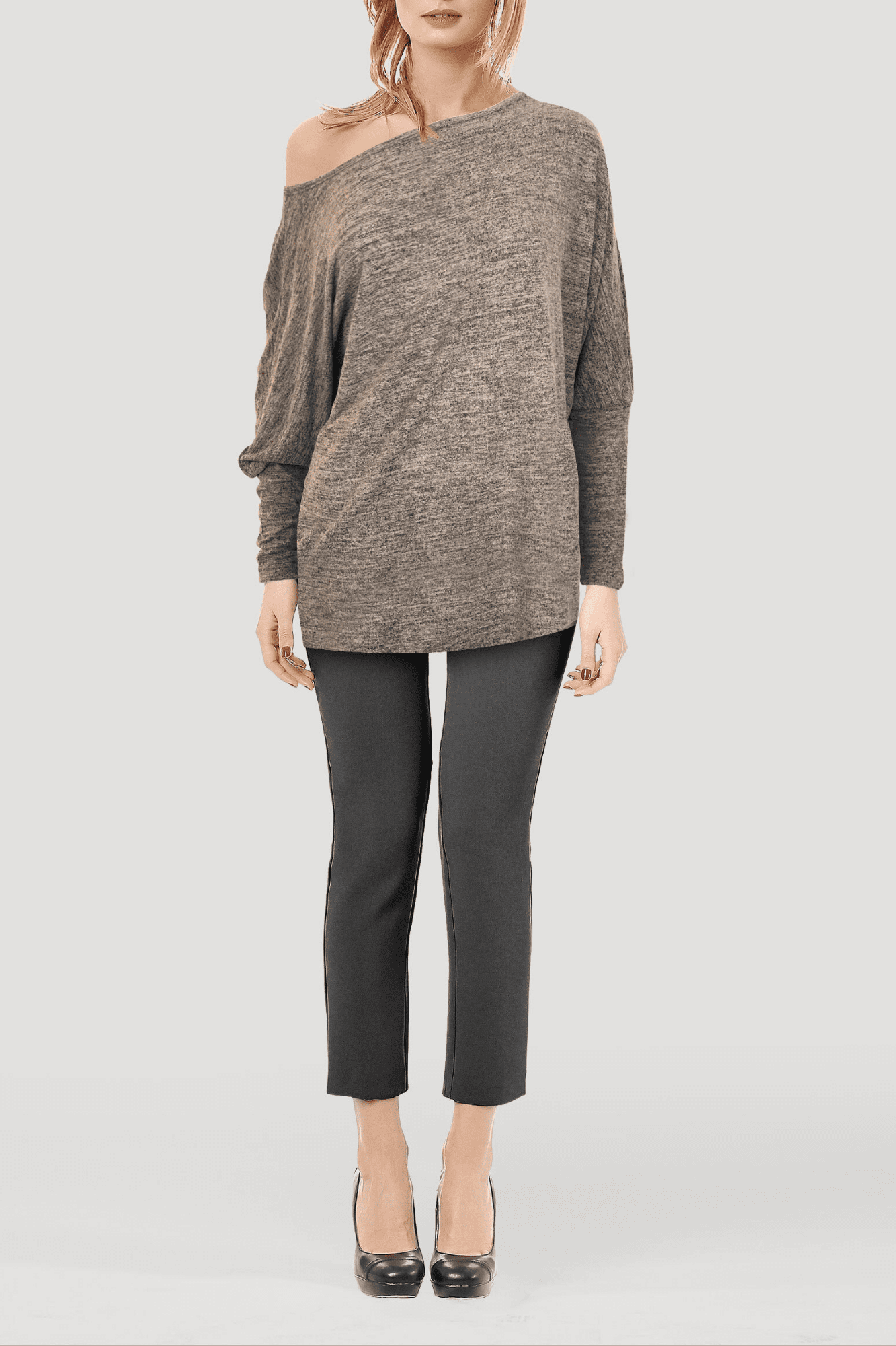 Sonja By Sonja Women's Morgan Bree Boat Neck Batwing Top