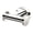 Polished Nickel, variant on Gatco Glam Double Robe Hook, Polished Nickel