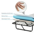 thumbnail image 6 of Gymax Rollaway Folding Metal Bed Memory Foam Mattress Cot Guest Made in Italy, 6 of 10
