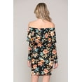 thumbnail image 3 of Tropical Floral Off The Shoulder Maternity Dress, 3 of 3