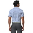 thumbnail image 7 of Ben Hogan Men's & Big Men's Watercolor Geo Printed Golf Polo, Sizes S-5XL, 7 of 7