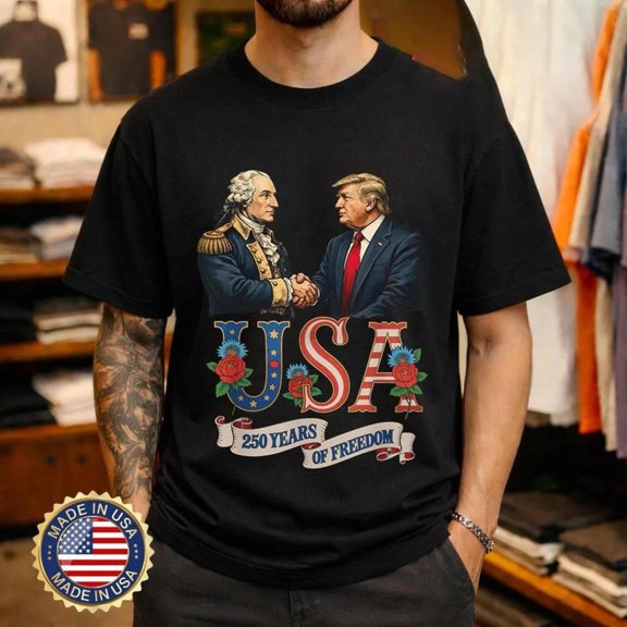 USA 250 Years Of Freedom 1776 to 2026 Patriotic America, AURORAVALLEY T-Shirt
