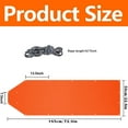 thumbnail image 2 of GARENAS Deer Drag SLED for Ice Fishing Game Firewood Gear and Accessory Consignments Made of Polyethylene Rugged and Durable Good for Snow(Orange), 2 of 8