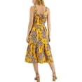 thumbnail image 2 of INC International Concepts Womens Printed Tie Waist Dress Zinnia Combo 8, 2 of 2