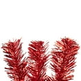 thumbnail image 6 of Northlight Pre-Lit Tinsel Artificial Christmas Garland - 9' x 8" - Red - Clear Lights, 6 of 7