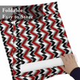 thumbnail image 6 of Abstract Art Zig Zag Burgundy Red Striped Placemats Set of 6,Wipeable Washable Table Mats for Dining Tables, Geometric Art Place Mats for Kitchen Event Party Tabletop Decor, 6 of 9