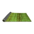 thumbnail image 2 of Ahgly Company Indoor Round Abstract Green Modern Area Rugs, 8' Round, 2 of 4