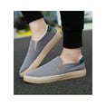 thumbnail image 6 of SIMANLAN Mens Canvas Slip On Sneakers Casual Comfortable Flats Boat Shoes Size 6-11, 6 of 8