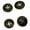 D, variant on 4 Pcs Elegant Styles Uniform Buttons Jackets Buttons Pants Buttons Alloy Buttons Dress Buttons for Airport Ground Staff