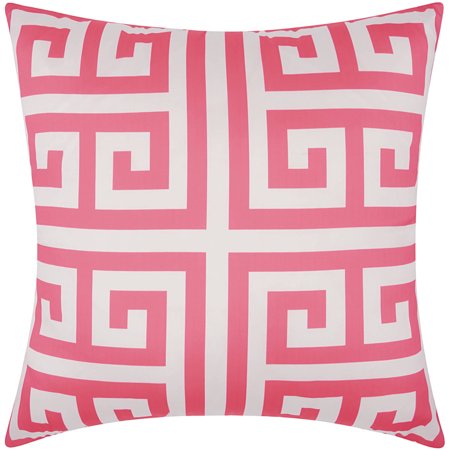 Nourison Outdoor Pillows Hot Pink Decorative Throw Pillow 20 X20