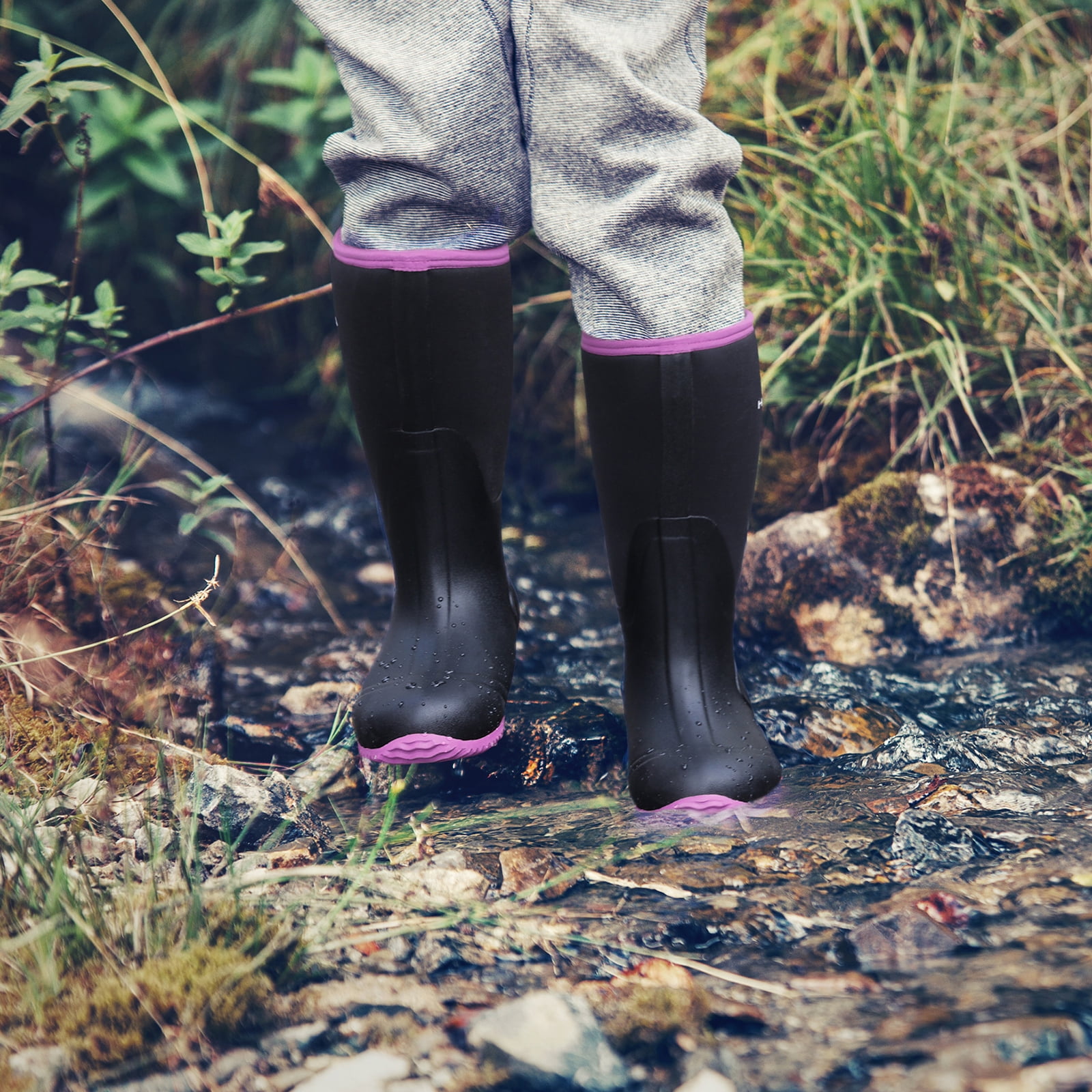CXYY Bottes En Caoutchouc,Iperéable Bottes De Pluie Bottes De Pluie