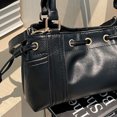 thumbnail image 3 of Bolso de hombro para mujeres en todo el partido PU Bolsas cruzadas de piel de cuero (negro), 3 of 9