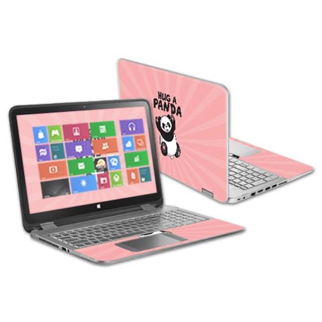 MightySkins HPENVY15-Hug A Panda 15.6 in. Skin Decal Wrap for HP Envy ...